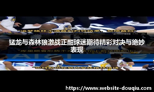 猛龙与森林狼激战正酣球迷期待精彩对决与绝妙表现